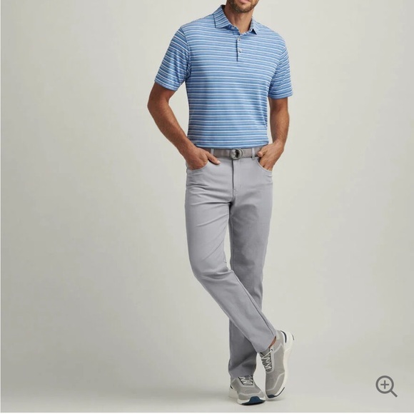 Peter Millar Other - Peter Millar Crown Sport eb66 Performance Five-Pocket Pant Gale Gray Size 40x32